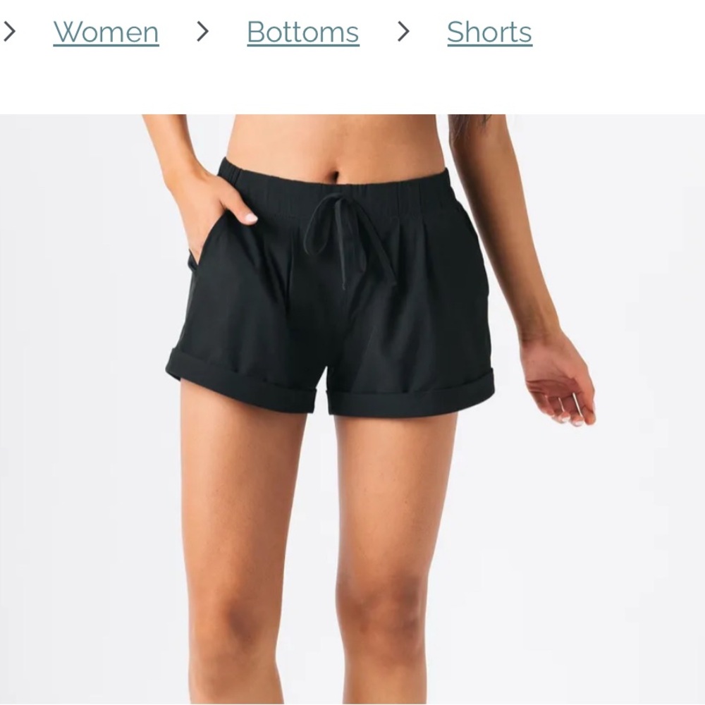 Zyia Black Summer Short